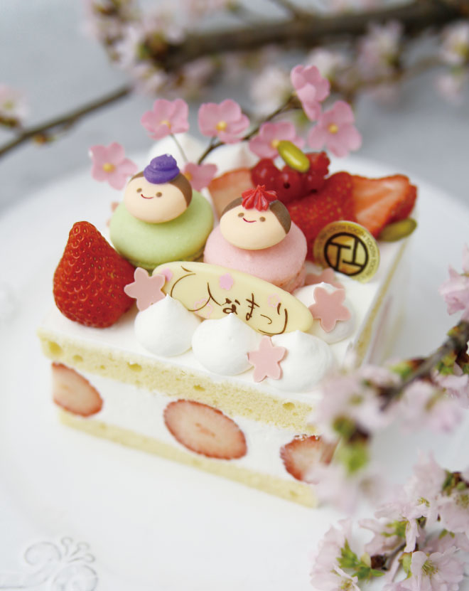 PATISSERIE TOOTH TOOTHのおひなさまケーキ！